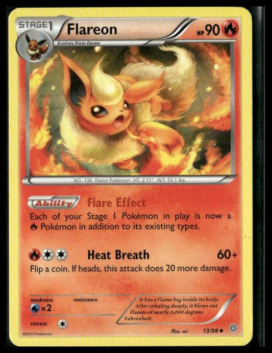Flareon #13/98 XY - Ancient Origins LP