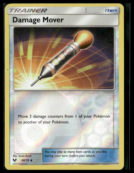 Damage Mover #58/73 Reverse Holo Shining Legends LP