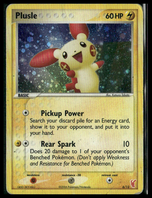 Plusle #6/12 EX Trainer Kit 2: Plusle & Minun HP/DMG