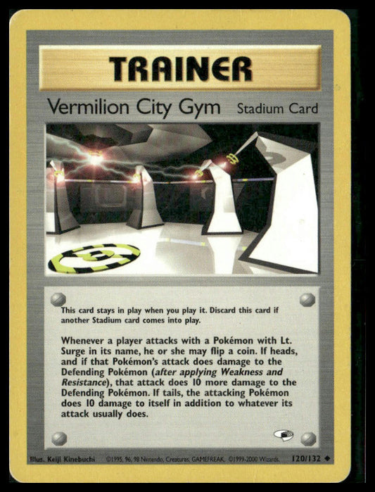 Vermilion City Gym #120/132 Gym Heroes HP