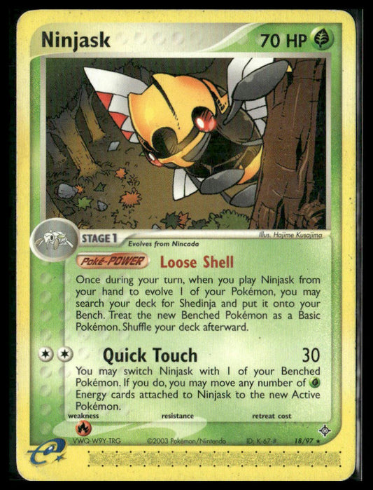 Ninjask #18/97 Dragon MP