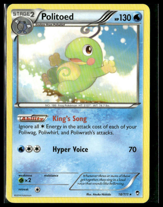 Politoed #18/111 XY - Furious Fists LP