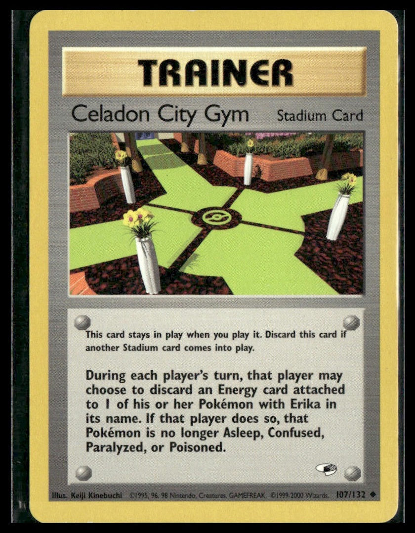 Celadon City Gym #107/132 Gym Heroes LP