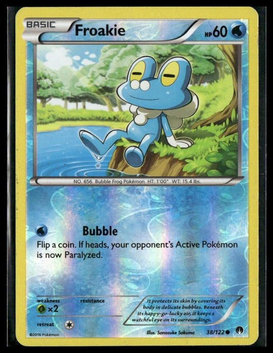 Froakie #38/122 Reverse Holo XY - BREAKpoint LP