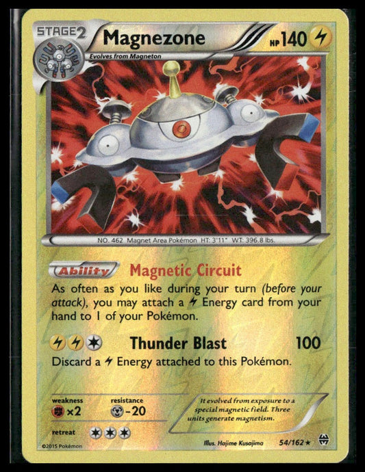 Magnezone #54/162 Reverse Holo XY - BREAKthrough LP