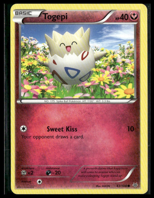 Togepi #43/108 XY - Roaring Skies LP