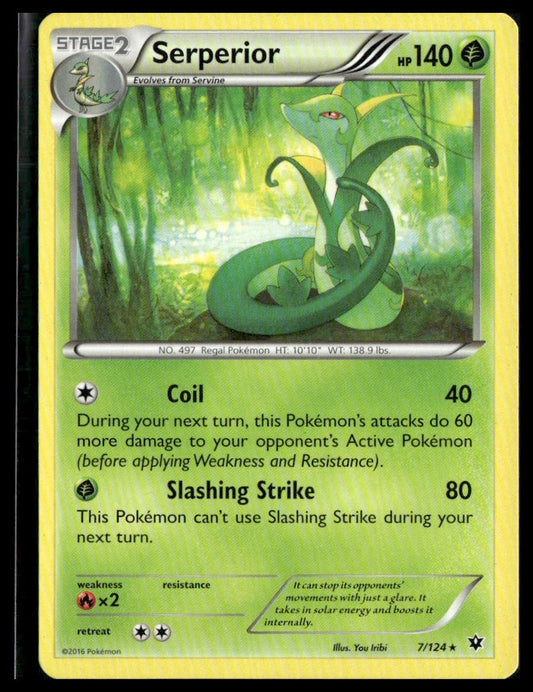 Serperior #7/124 XY - Fates Collide LP