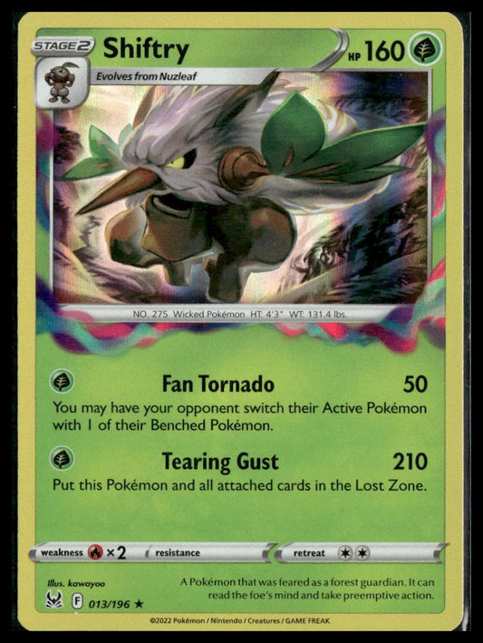 Shiftry #013/196 Lost Origin NM