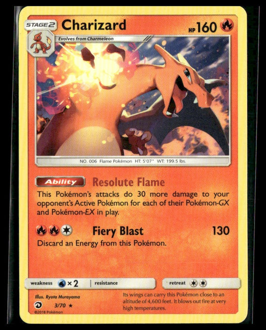 Charizard #3/70 Dragon Majesty NM