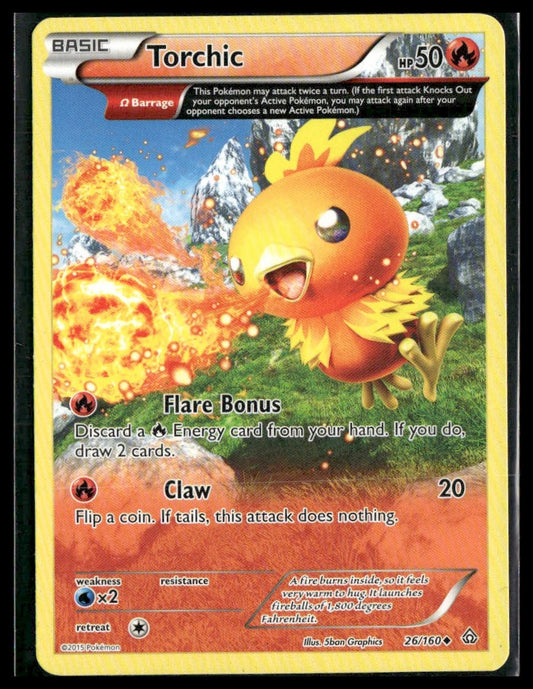 Torchic (Omega) #26/160 Primal Clash LP