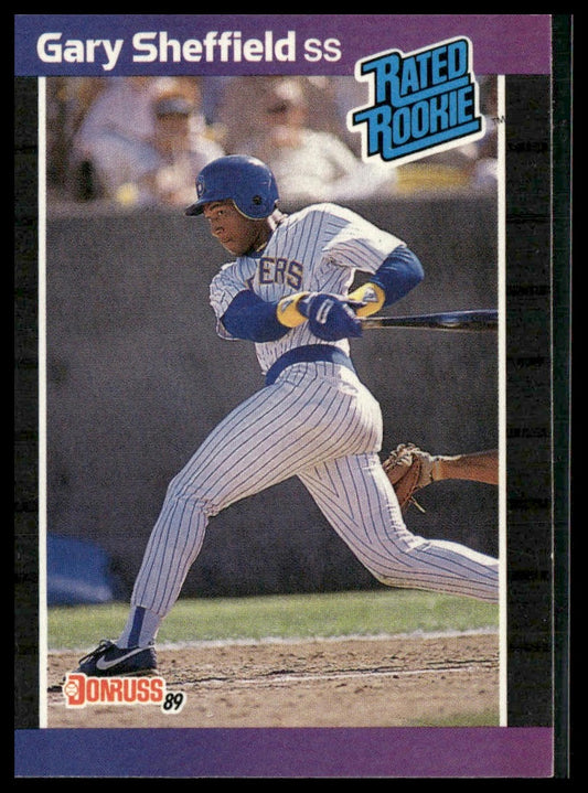 Gary Sheffield #31 Rookie 1989 Donruss Milwaukee Brewers