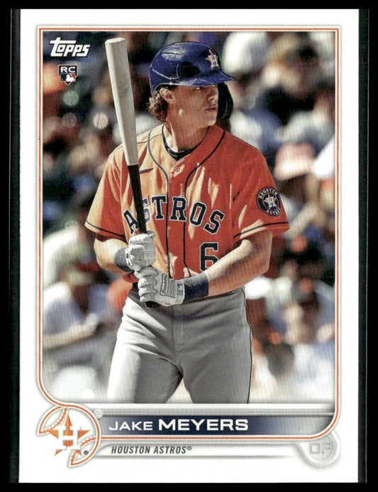 Jake Meyers #295 Rookie 2022 Topps Houston Astros