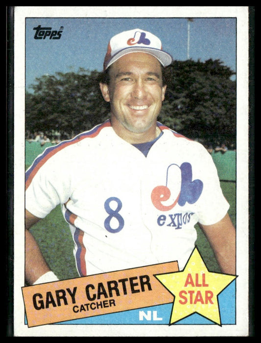 Gary Carter #719 1985 Topps Montreal Expos