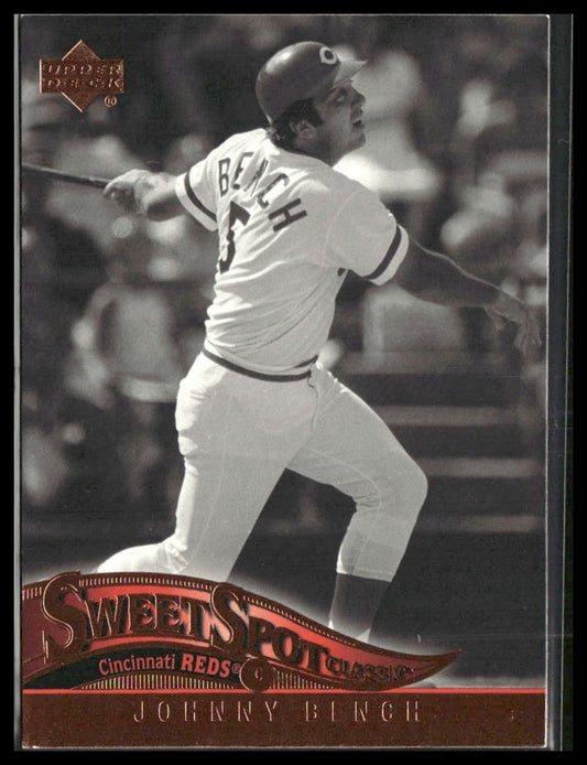 Johnny Bench #47 2005 Upper Deck Sweet Spot Classic Cincinnati Reds