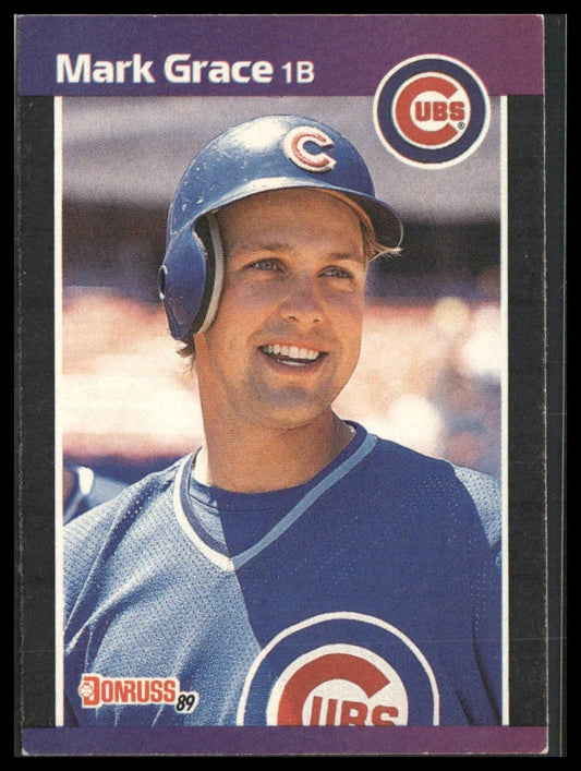 Mark Grace #255 1989 Donruss Chicago Cubs