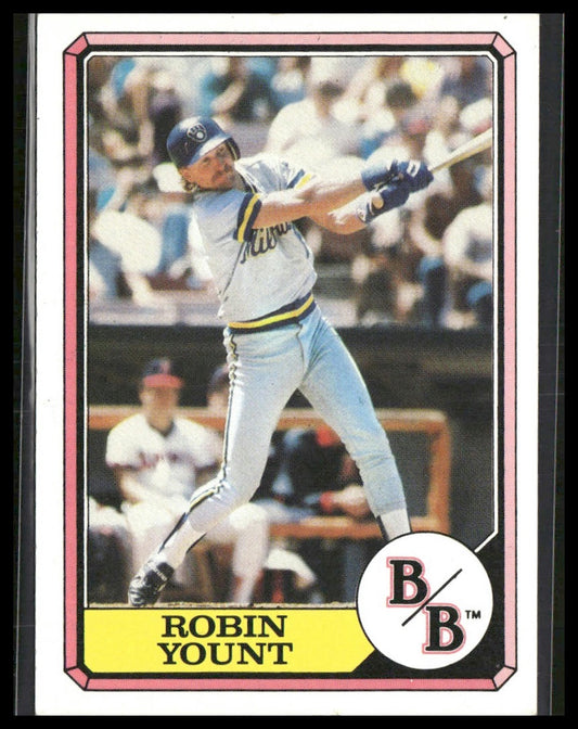 Robin Yount #9 1987 Topps Boardwalk and Baseball Milwaukee Brewers