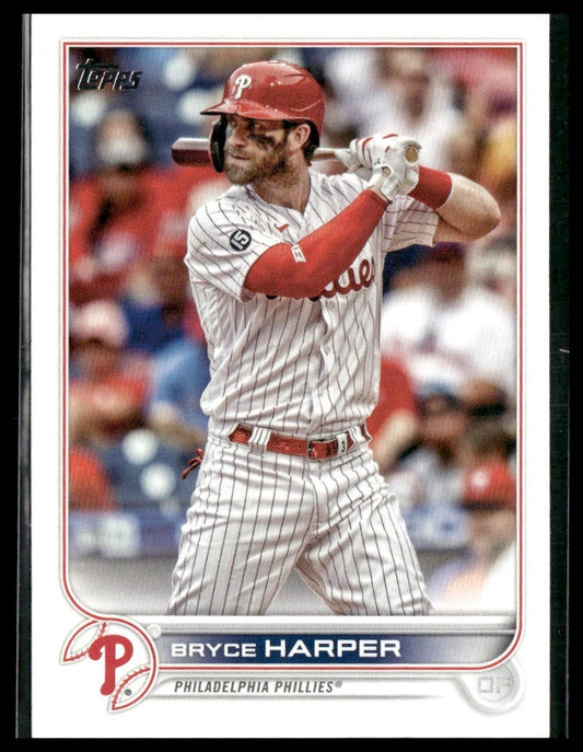 Bryce Harper #250 2022 Topps Philadelphia Phillies