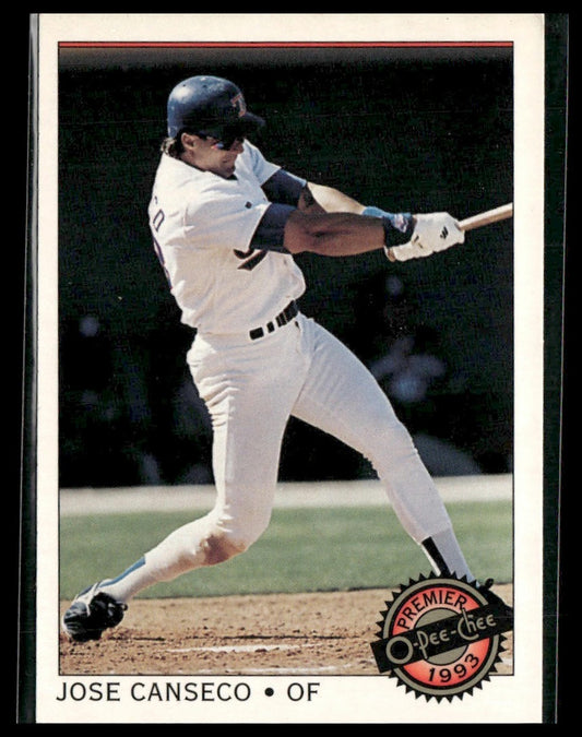 Jose Canseco #81 1993 O-Pee-Chee Premier Texas Rangers