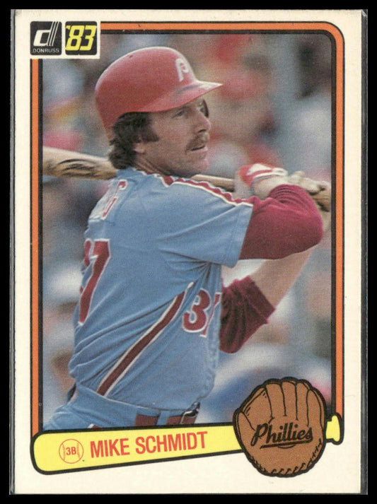 Mike Schmidt #168 1983 Donruss Philadelphia Phillies