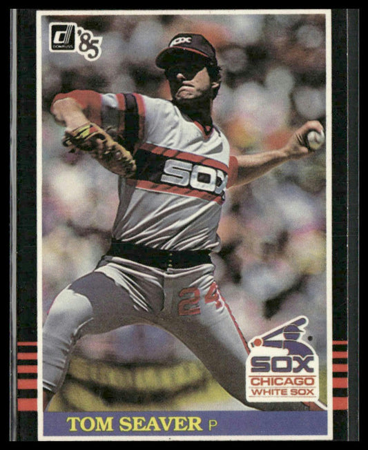 Tom Seaver #424 1985 Donruss Chicago White Sox