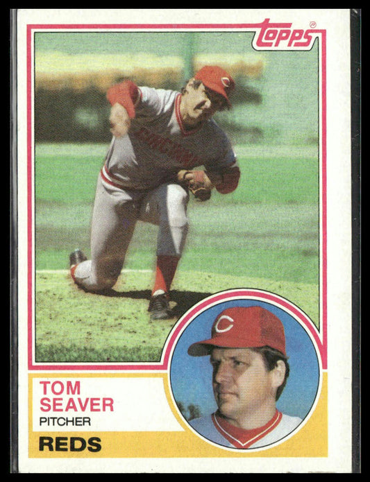 Tom Seaver #580 1983 Topps Cincinnati Reds