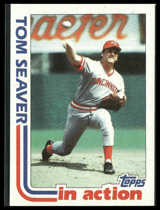 Tom Seaver #31 1982 Topps Cincinnati Reds
