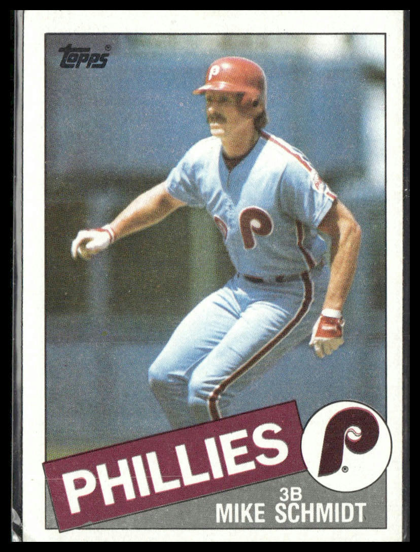 Mike Schmidt #500 1985 Topps Philadelphia Phillies