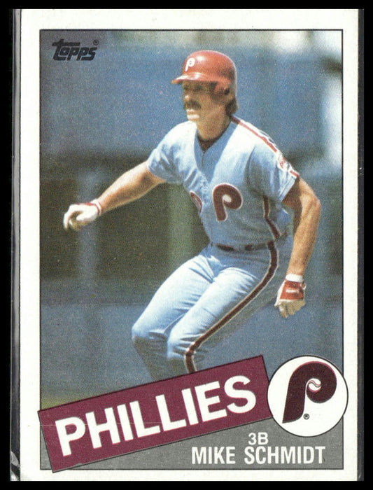 Mike Schmidt #500 1985 Topps Philadelphia Phillies