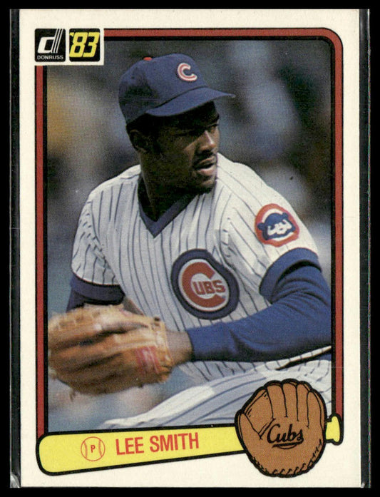 Lee Smith #403 1983 Donruss Chicago Cubs