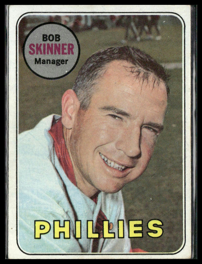 Bob Skinner #369 1969 Topps Philadelphia Phillies