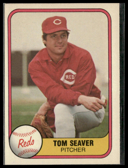 Tom Seaver #200 1981 Fleer Cincinnati Reds