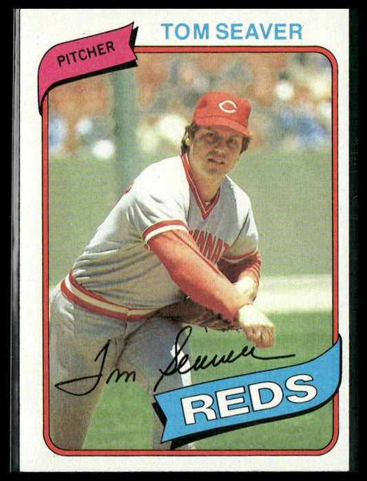 Tom Seaver #500 1980 Topps Cincinnati Reds