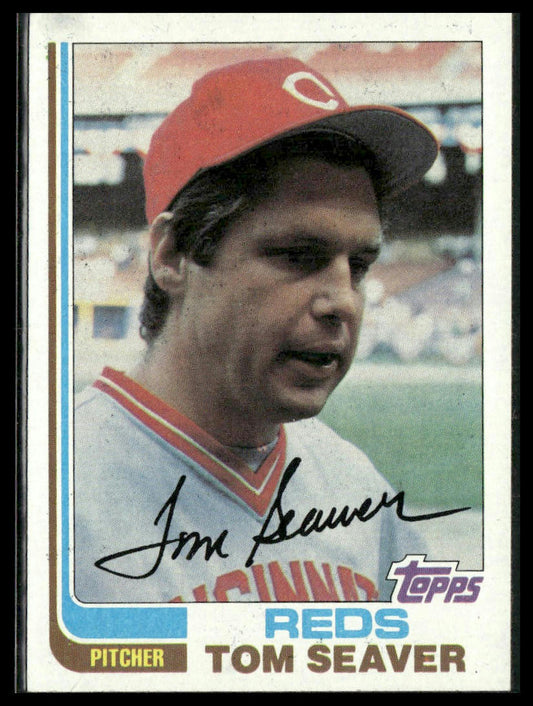 Tom Seaver #30 1982 Topps Cincinnati Reds