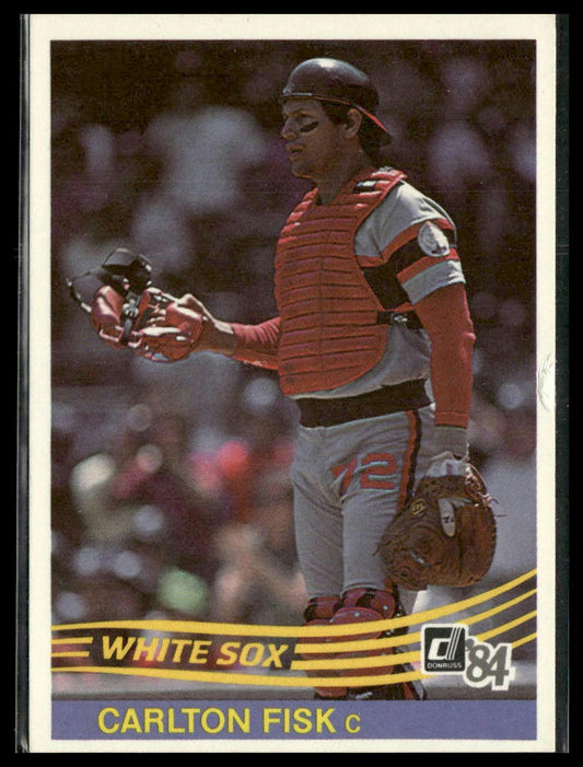 Carlton Fisk #302 1984 Donruss Chicago White Sox