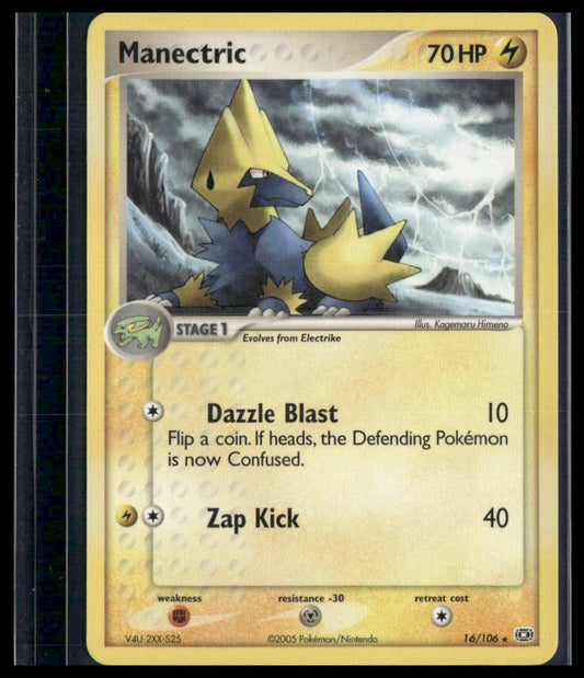 Manectric #16/106 Emerald VLP