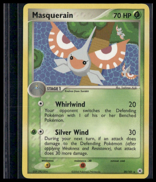 Masquerain #20/101 Hidden Legends NM