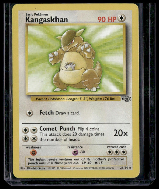 Kangaskhan #21/64 Jungle LP