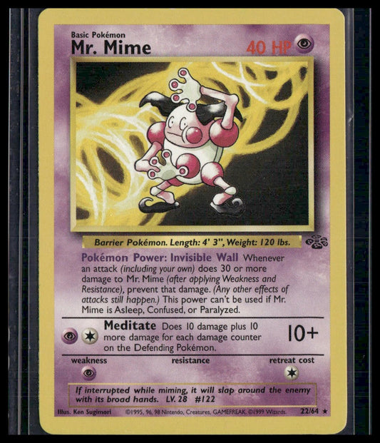 Mr. Mime #22/64 Jungle LP