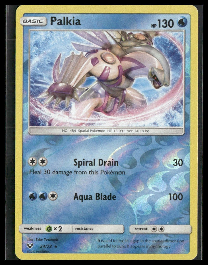 Palkia #24/73 Reverse Holo Shining Legends VLP