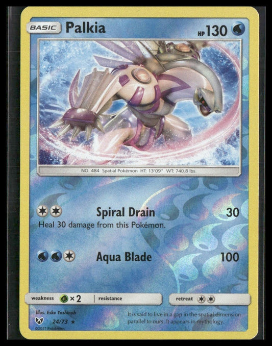 Palkia #24/73 Reverse Holo Shining Legends VLP