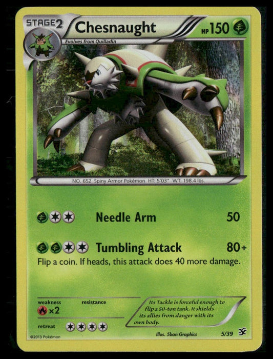 Chesnaught #5/39 Kalos Starter Set LP