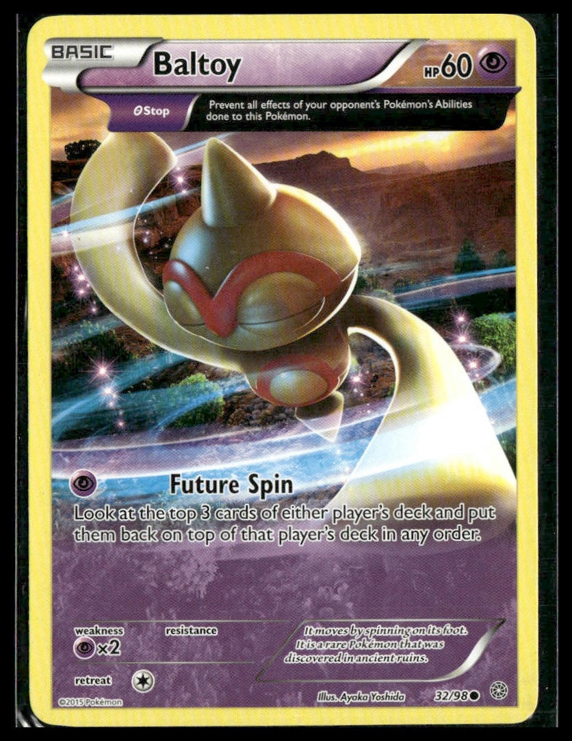 Baltoy #32/98 XY - Ancient Origins LP