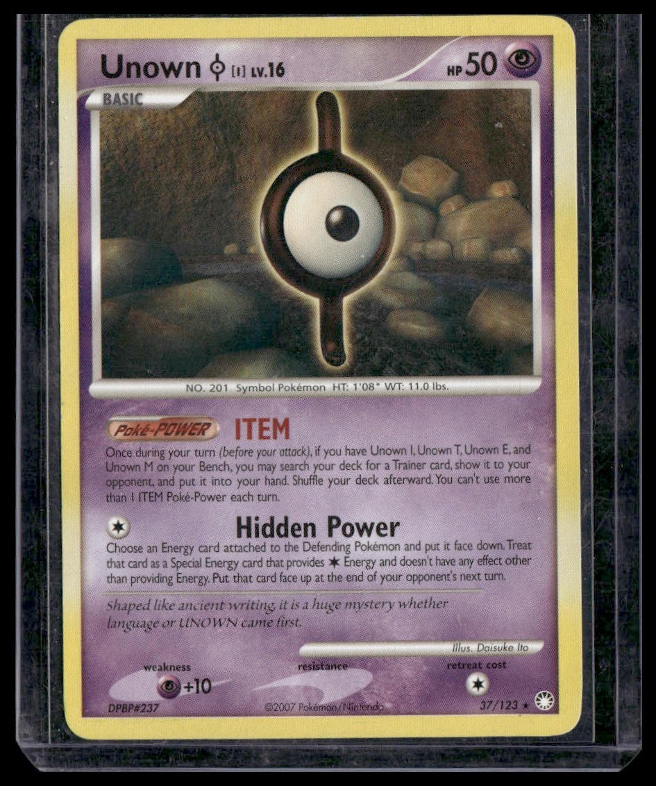 Unown [I] #37/123 Mysterious Treasures LP