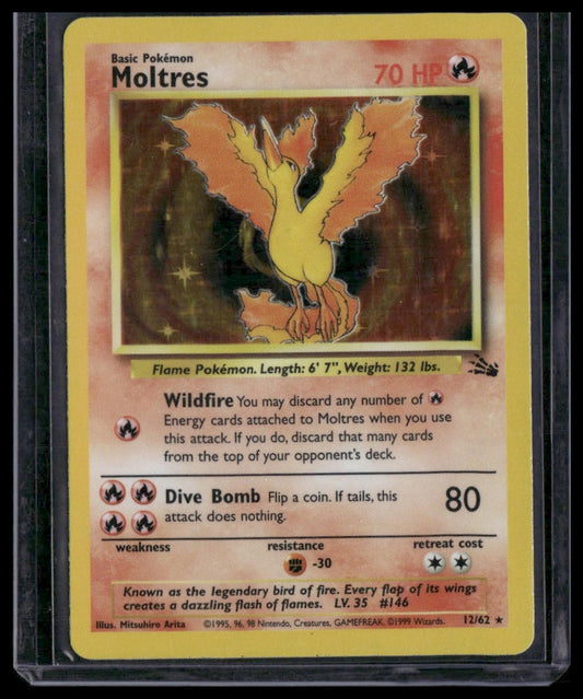 Moltres #12/62 Fossil LP