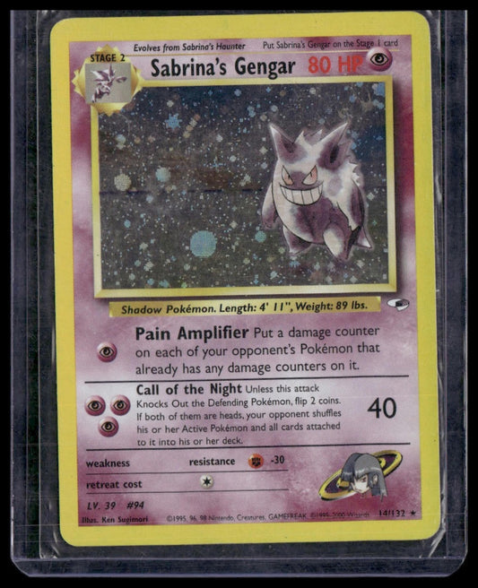 Sabrina's Gengar #014/132 Gym Heroes MP