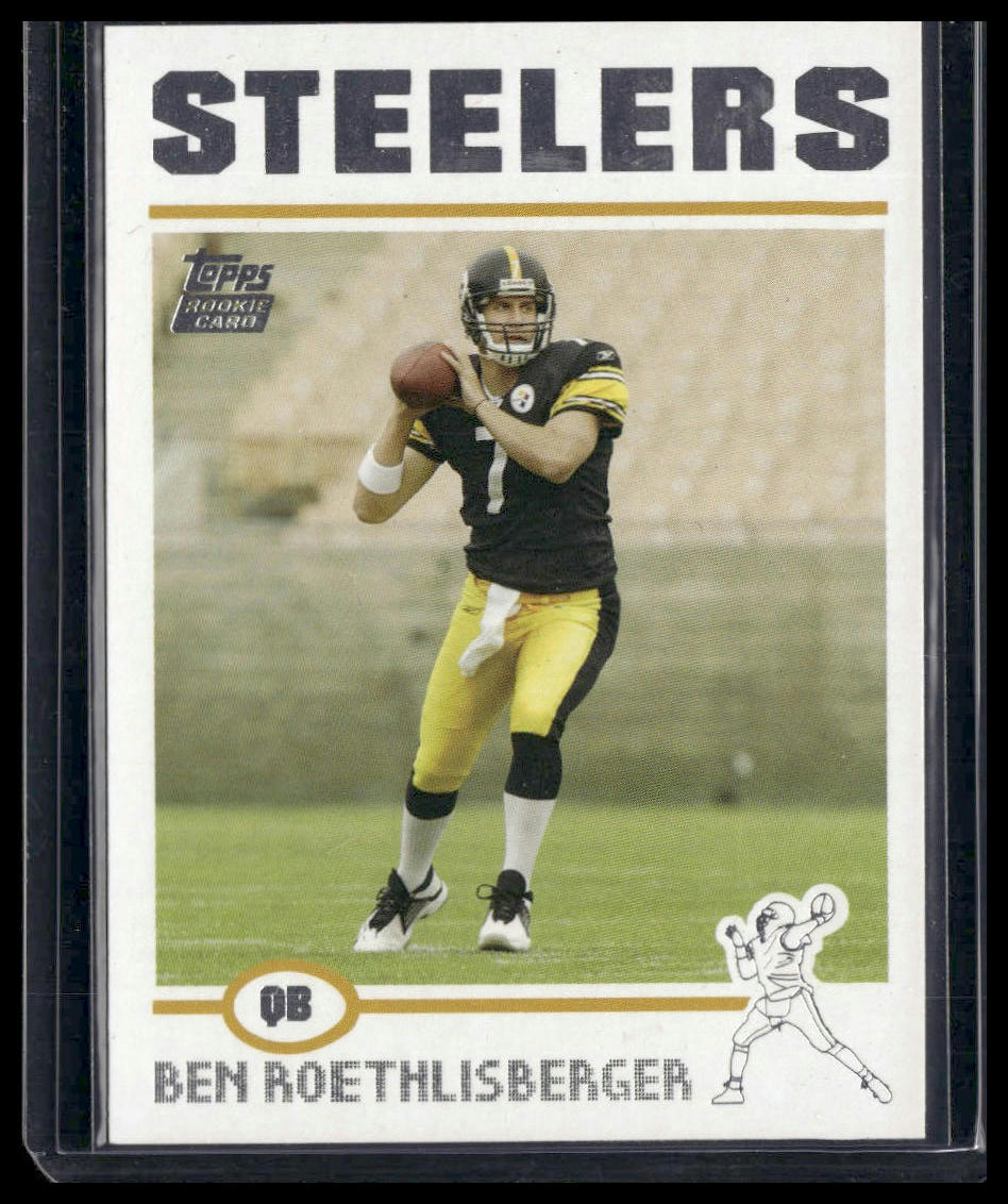 Ben Roethlisberger #311 Rookie 2004 Topps Pittsburgh Steelers