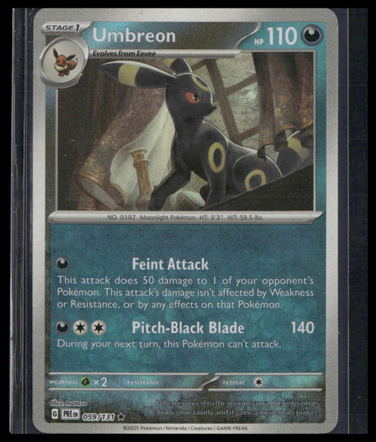 Umbreon (Poke Ball) #059/131 Prismatic Evolutions NM