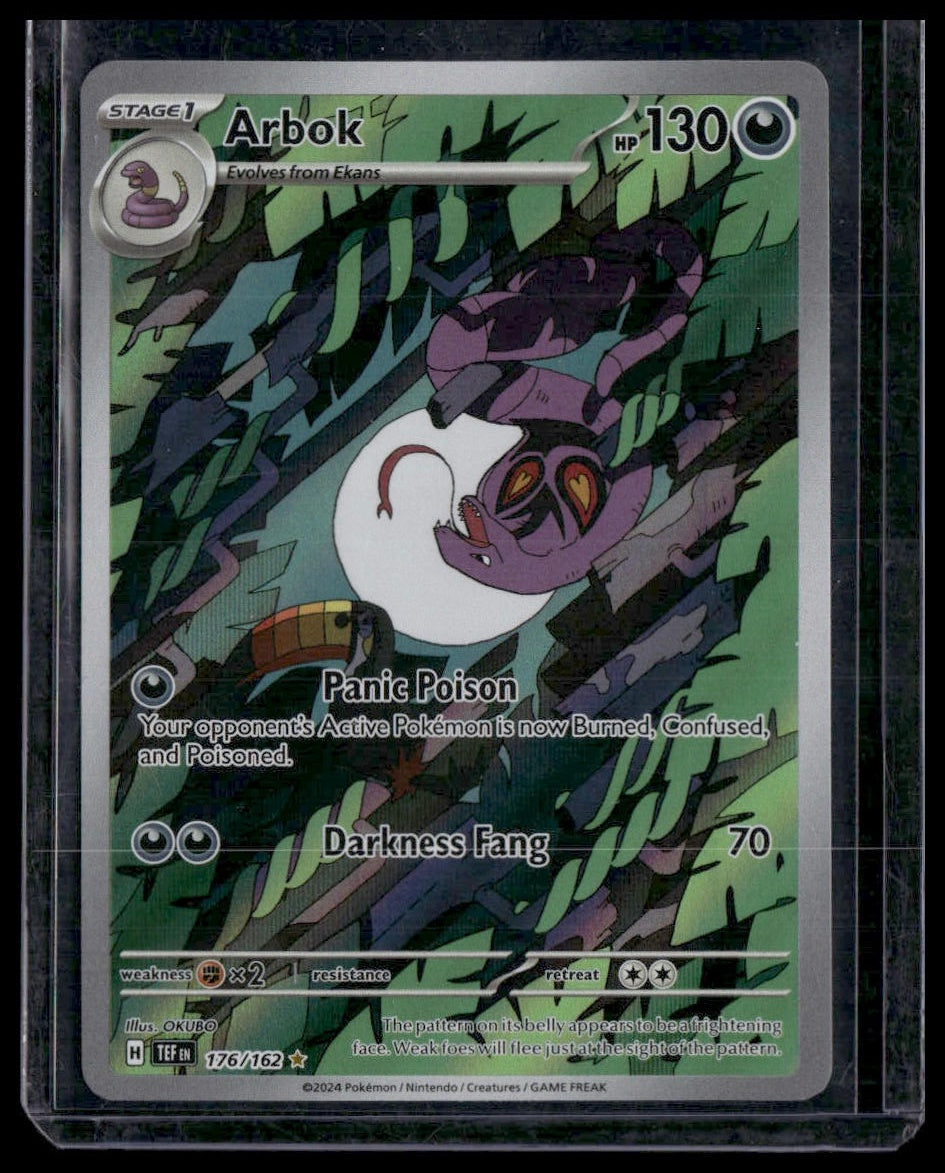 Arbok #176/162 Temporal Forces NM