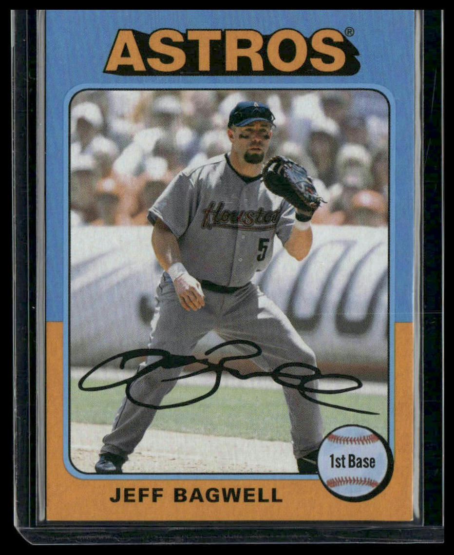 Jeff Bagwell #153 2019 Topps Archives Blue #/25 Houston Astros