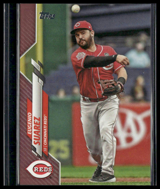 Eugenio Suarez #465 2020 Topps Mother's Day Pink #/50 Cincinnati Reds